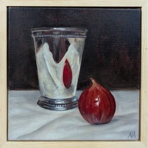 Silver Cup and Fig