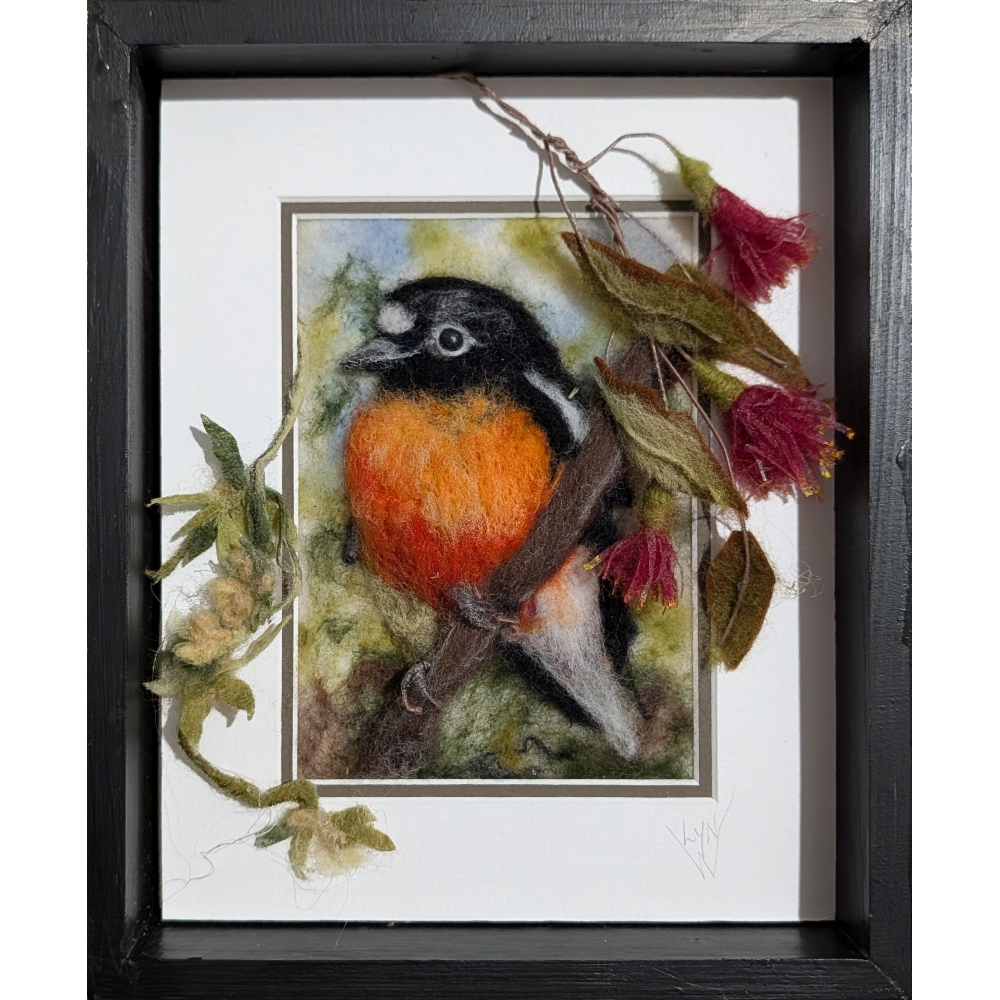 Flame Robin