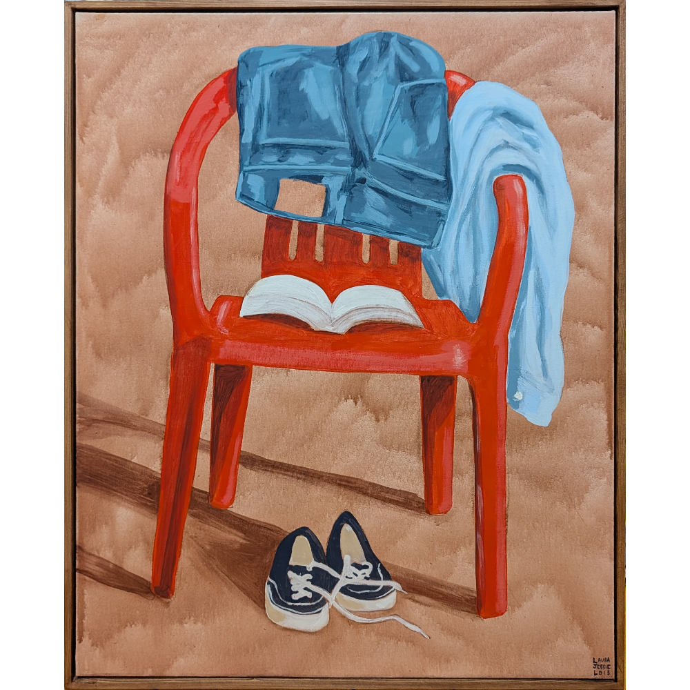 Busy Red Chair