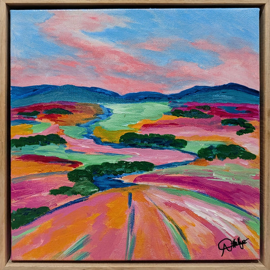 Sunset over the Valley