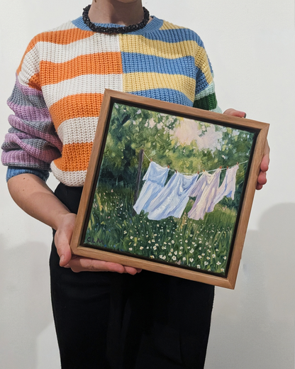 Dappled Light and Dancing Daisies