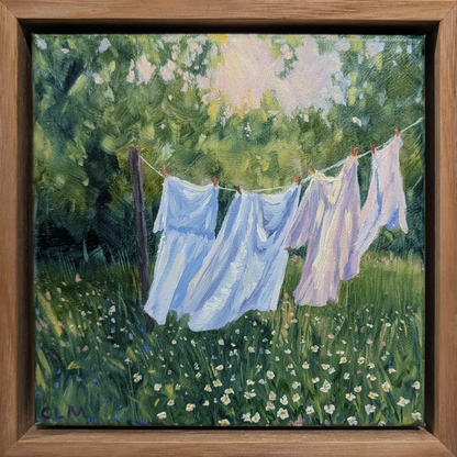 Dappled Light and Dancing Daisies