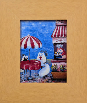 Café Cats - Table for two