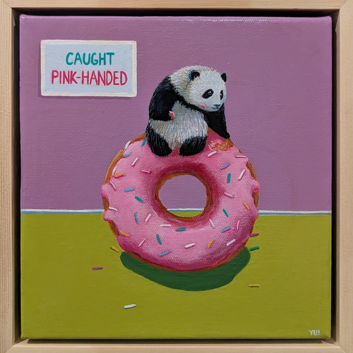 Chonky Panda Dictionary: Caught Pink-Handed