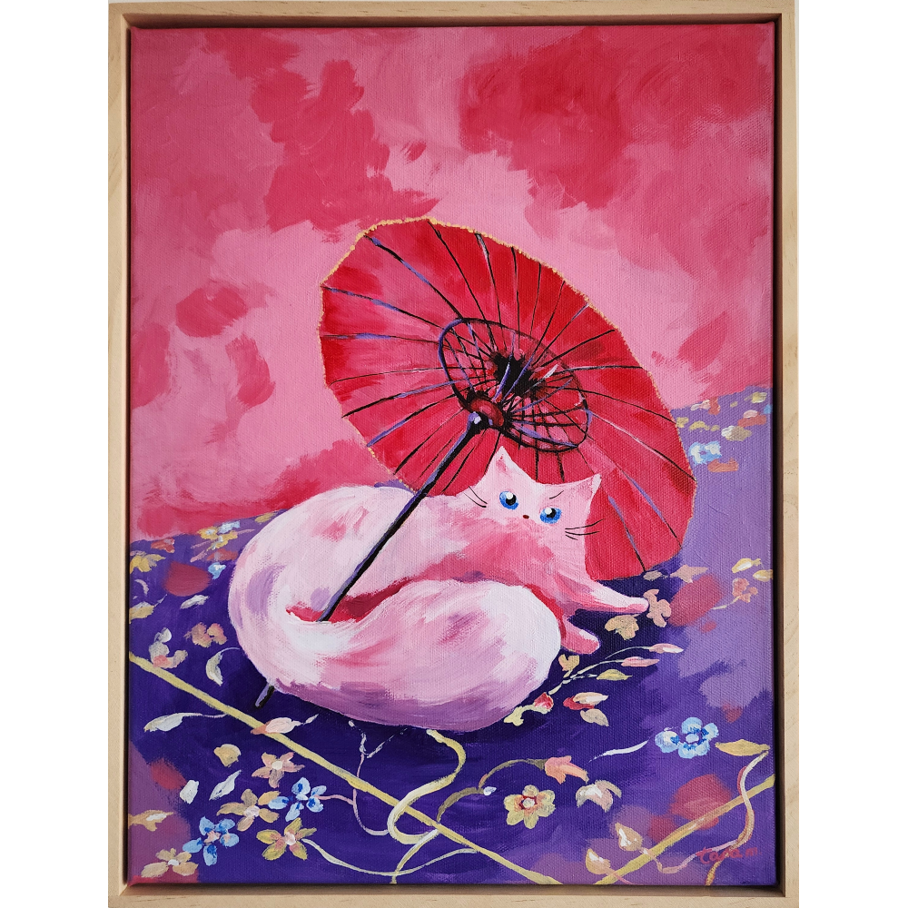 Parasol Cats - Crimson