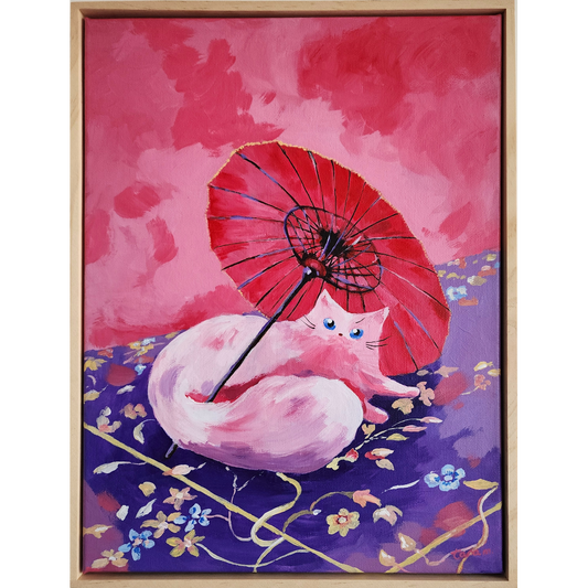 Parasol Cats - Crimson