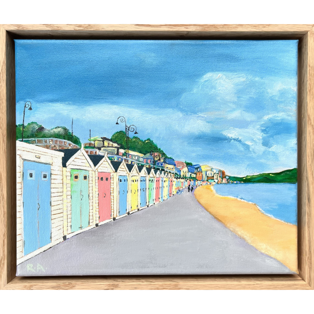 Beach Huts, Lyme Regis UK