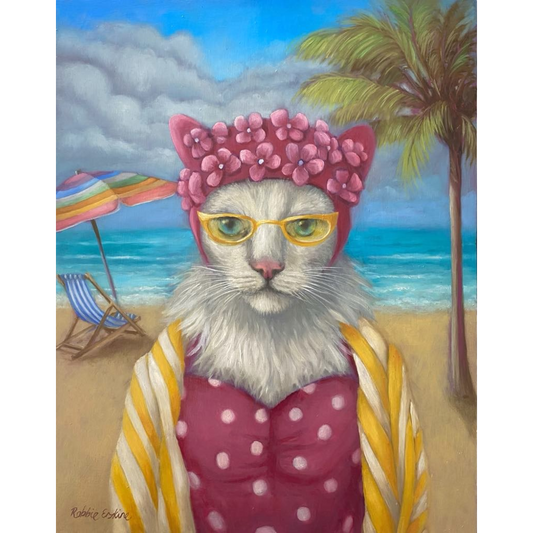 Miss Beatrice goes to the Beach