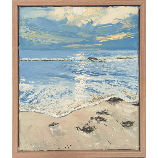 The quiet, endless sea