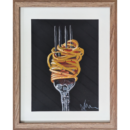 Spaghetti on Fork