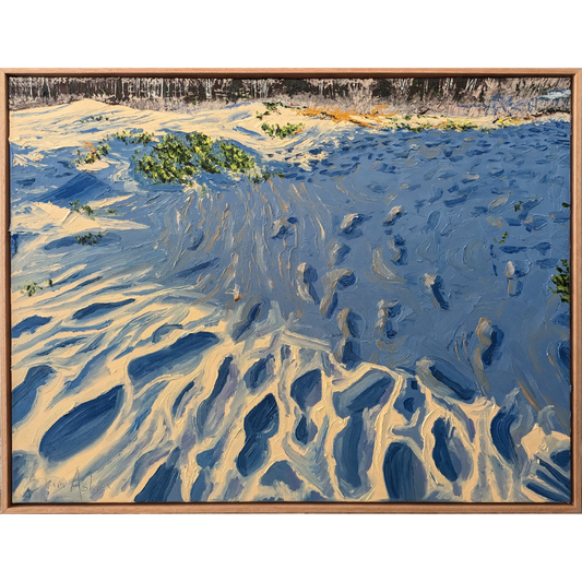 The walk home from the beach