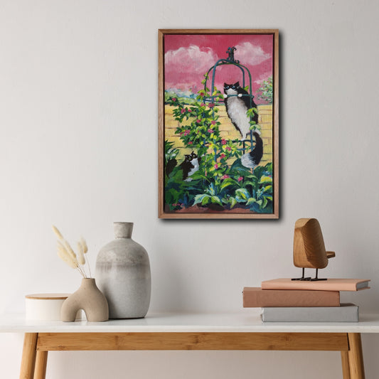 Sky climber (Cats of Secret Gardens)