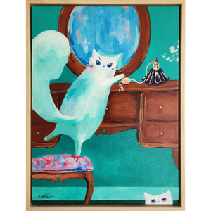 Boudoir Cats - My Perfume Bottle