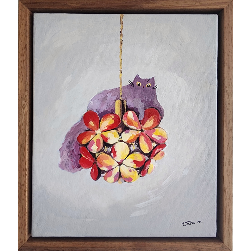 Cats in High Places - Petal Chandelier