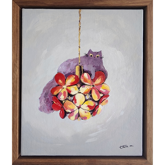 Cats in High Places - Petal Chandelier