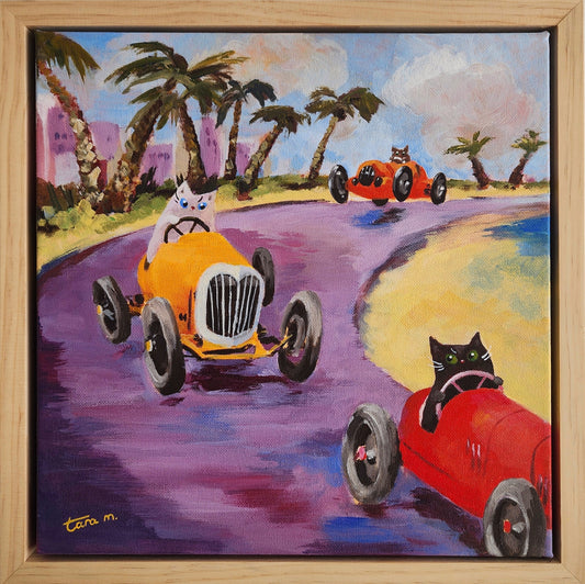 Race Car Cats - Grand Purr Prix