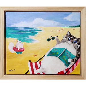 Vacay Cats - Beach Friends