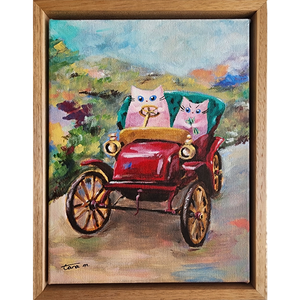 Vintage Cats - Sunday driver