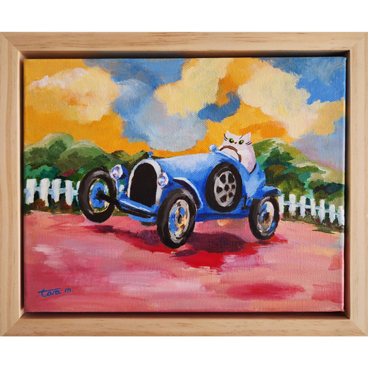 Race Car Cats - Catti Bugatti