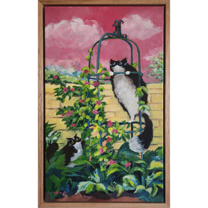 Sky climber (Cats of Secret Gardens)