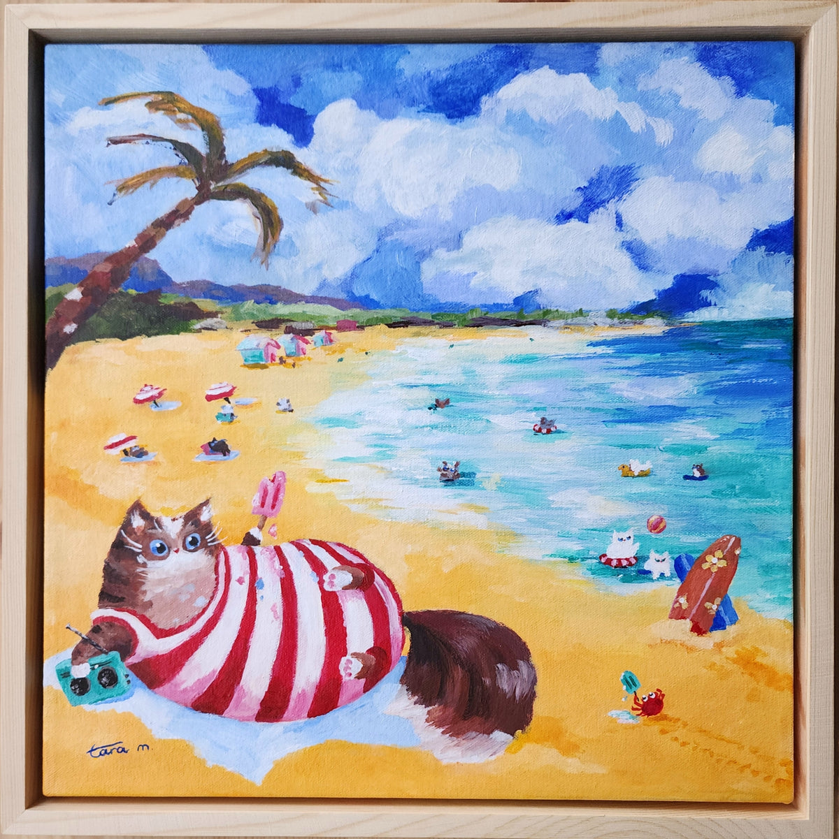 Beached cats - Purradise