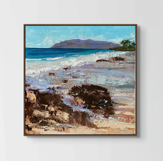 Tidal Reflections with Rocks