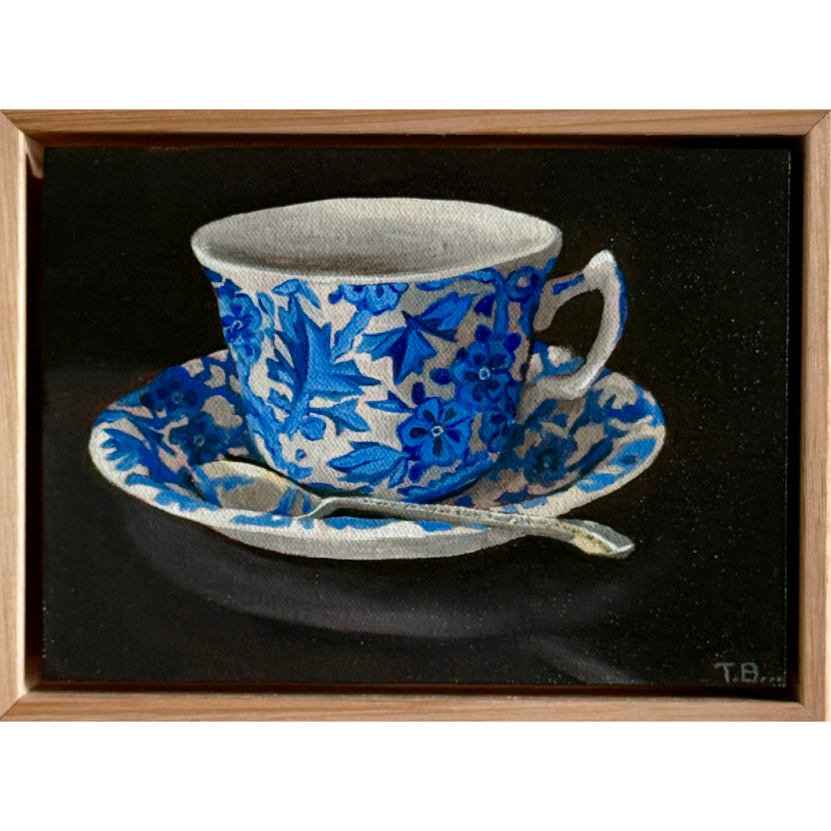 Burleigh Tea Cup with Spoon
