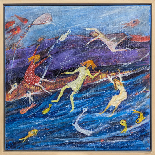 Having Fun Near the Ocean