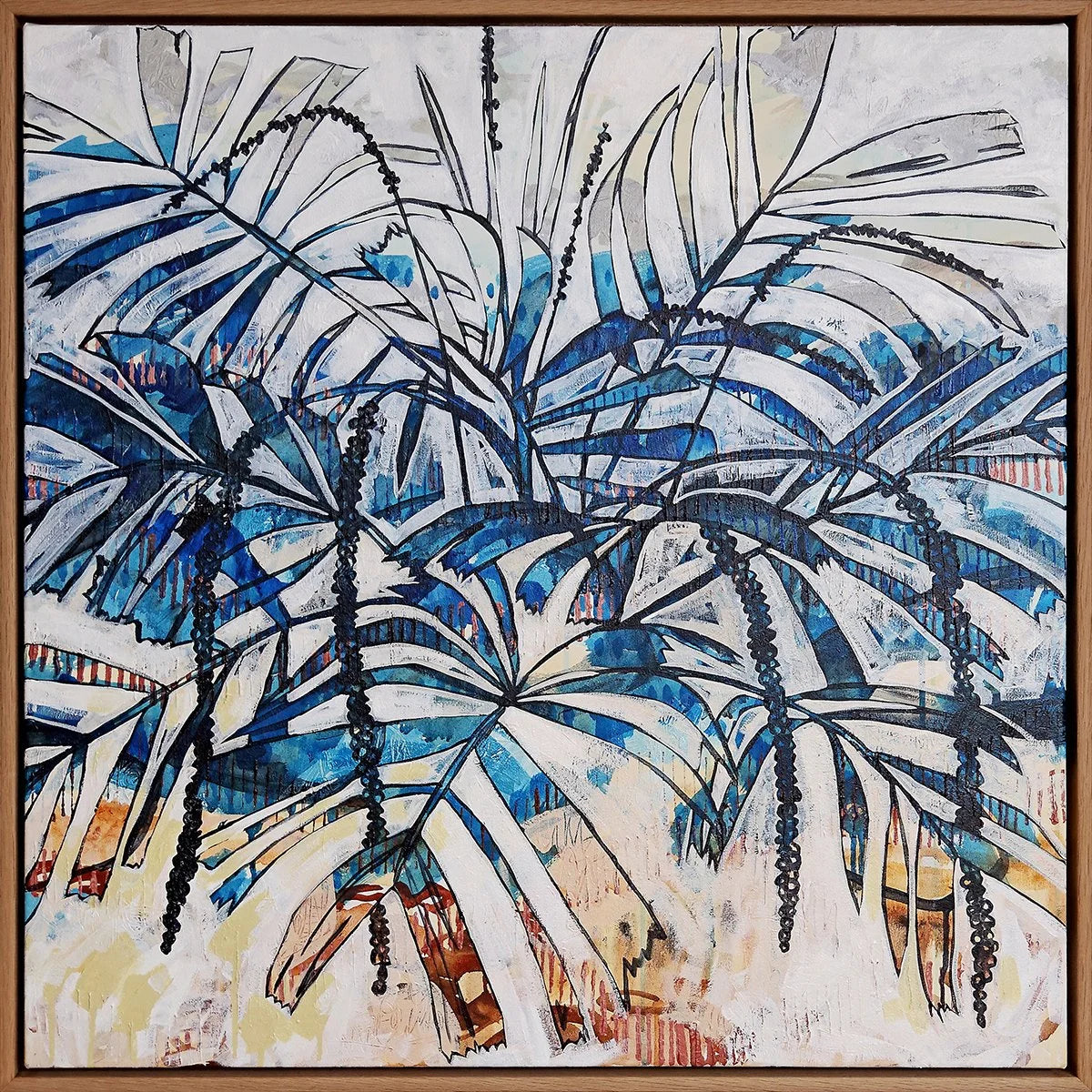 Walking Stick Palm Moment I