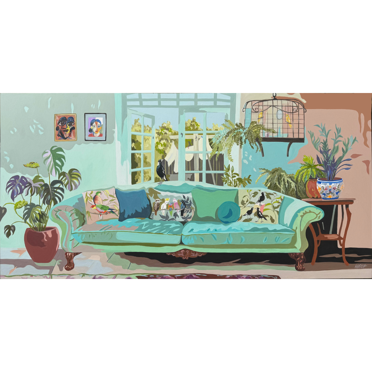 Long Couch Affair