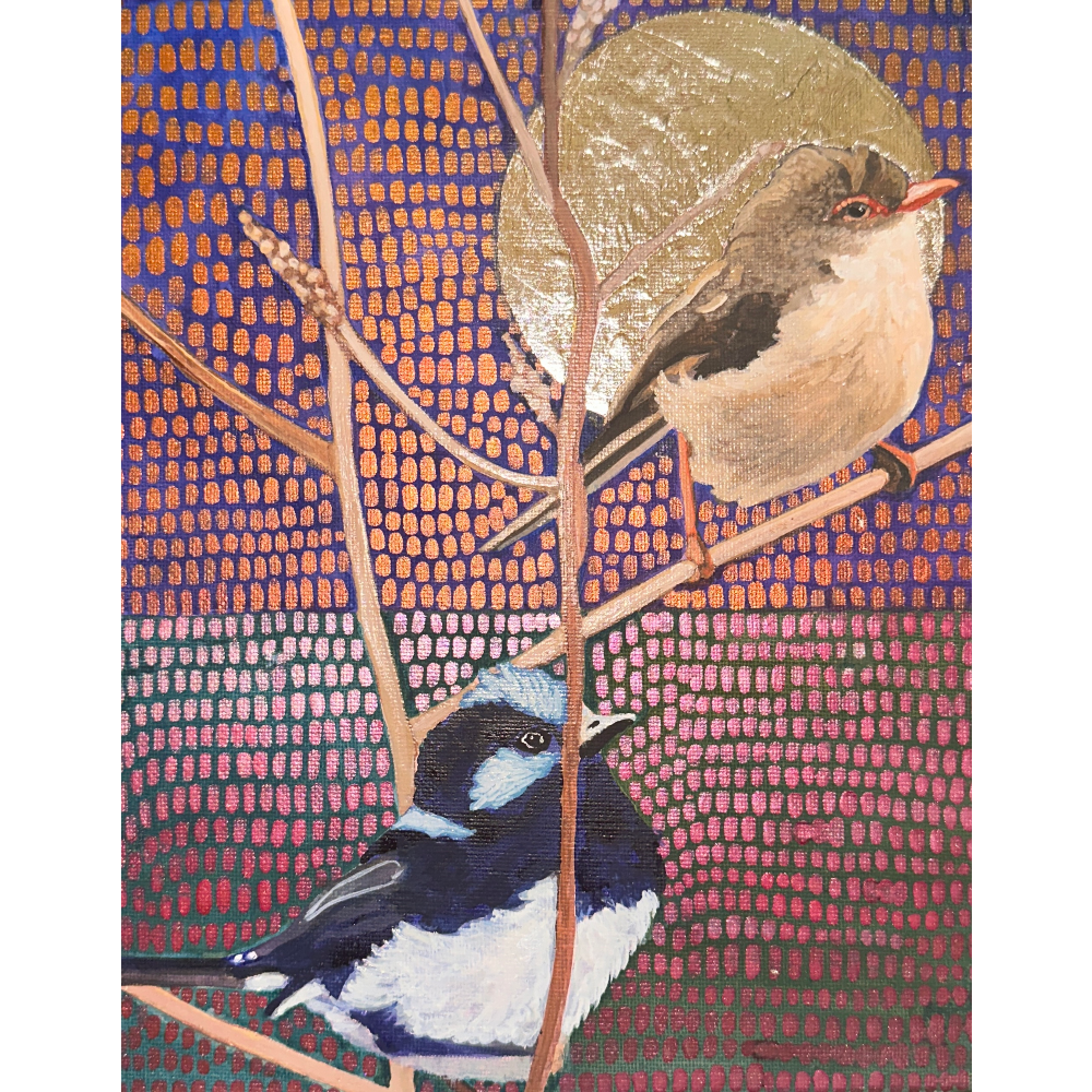 Wren lovers under a yin moon.