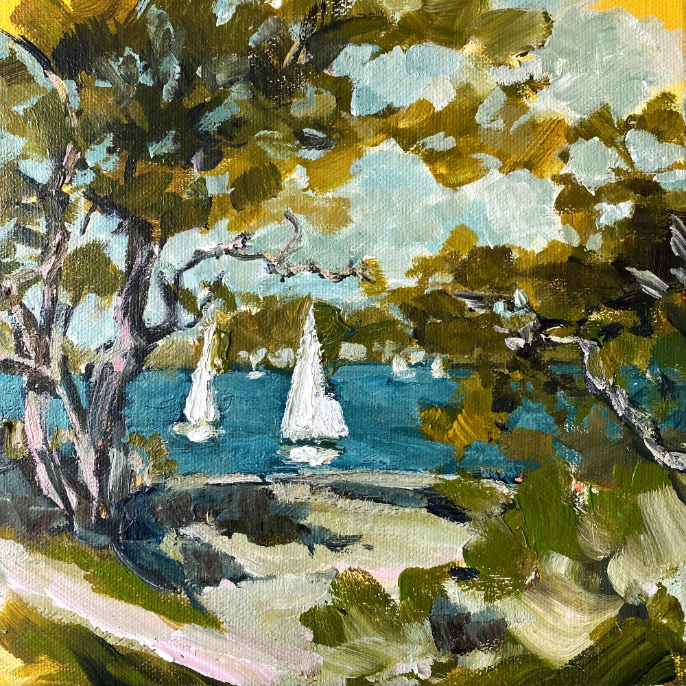 Yachts off Bradleys Head