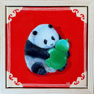 Auspicious Panda - Bearer of Prosperity