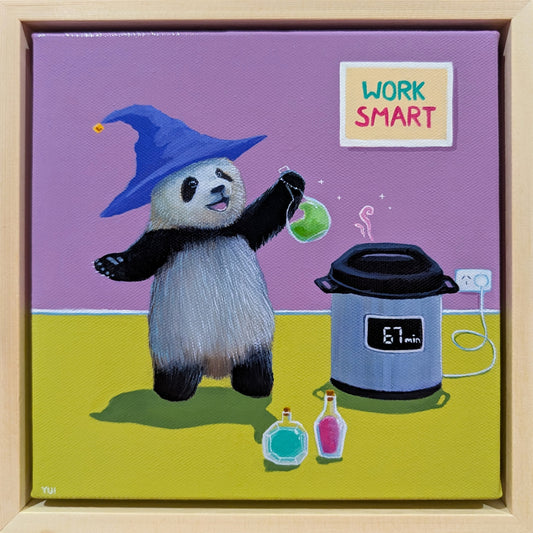 Chonky Panda: Work Smart