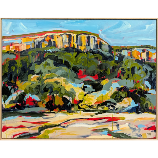 Sun on Stone - Cania Gorge, Monto