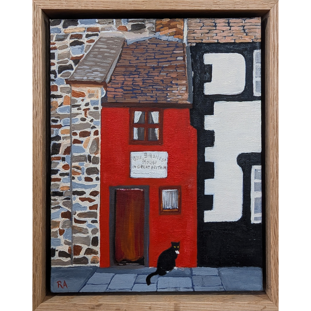 Britains Smallest House, Conwy, Wales
