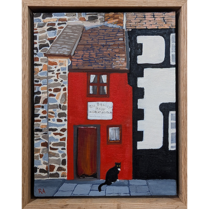 Britains Smallest House, Conwy, Wales