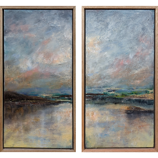 A light in the cold (diptych)