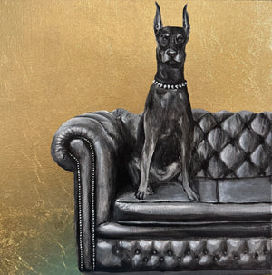 The Doberman’s Throne