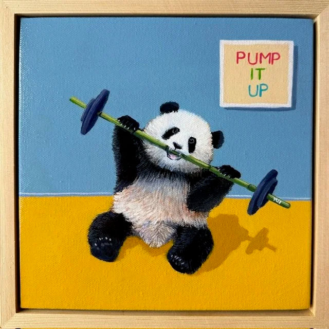 Chonky Panda - Snacking