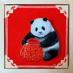 Auspicious Panda - Bearer of Good Fortune
