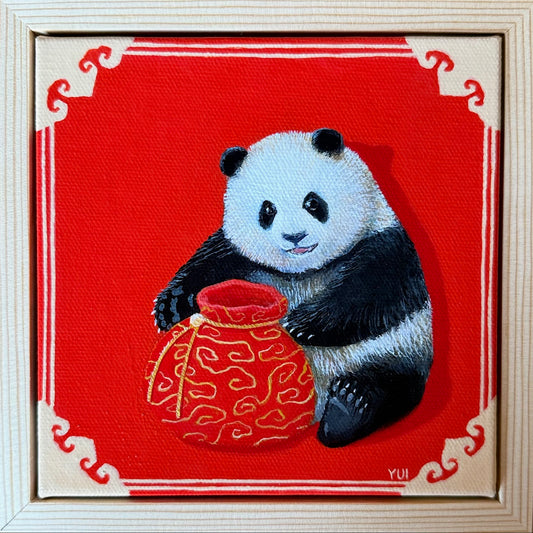 Auspicious Panda - Bearer of Good Fortune