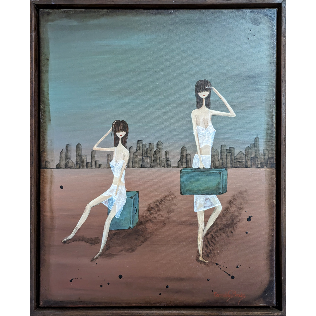 She realised none of it was real, so she set herself free