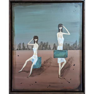 She realised none of it was real, so she set herself free