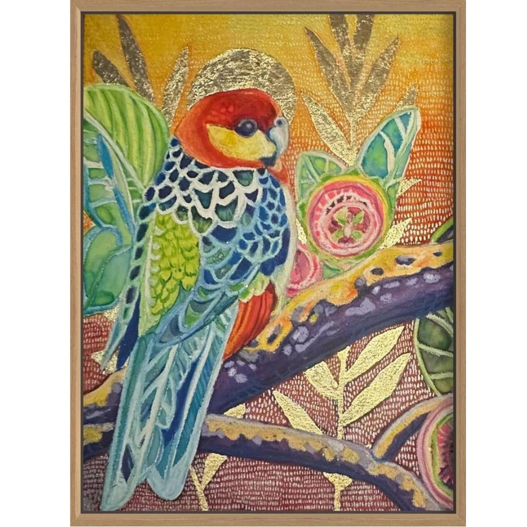 Mr West with gum nuts and golden leaves