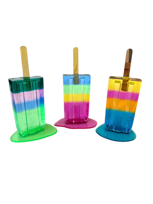 Melting Popsicles (Set of Three)